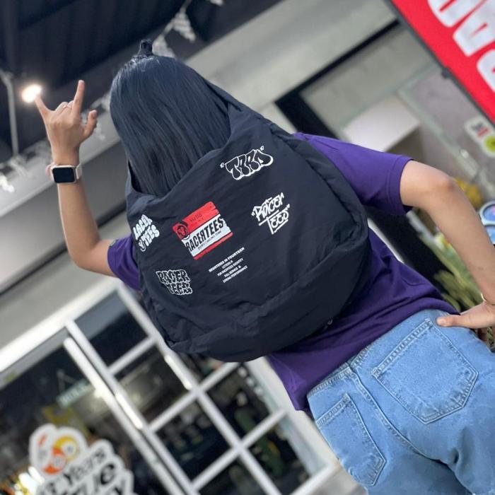 [ Baru ] Tas Racertees Newspapper Bag Hitam Terbaru - Rbg.441