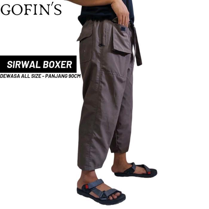 sirwal boxer muslim pria celana sirwal dewasa