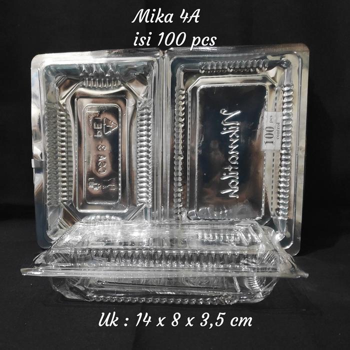 Promo Plastik Mika Kue, Mika Besar, Mika 3A/4A/5A/6A Mika Box/ Mika Makanan Sale