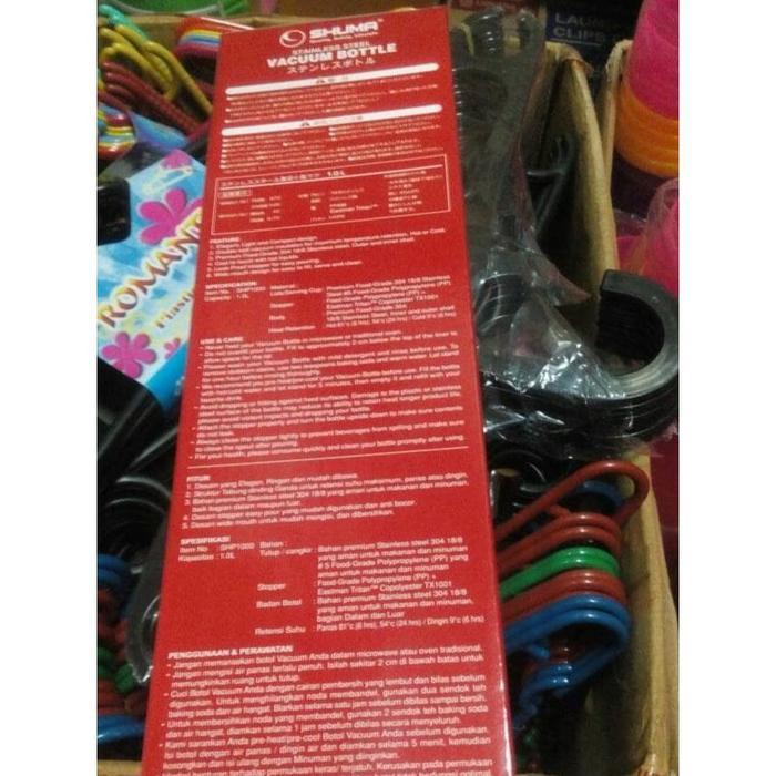 Shuma Botol Vacuum / Termos Air Panas 1L #Gratisongkir
