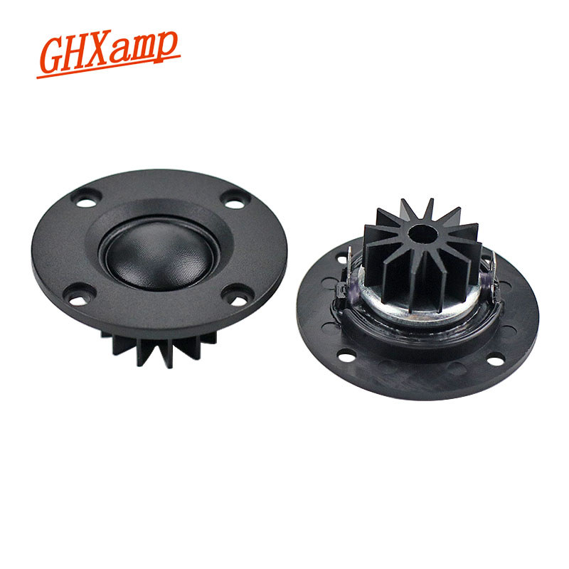 1 Inch Tweeter Speaker 6 ohm 30W Hifi Soft Dome Silk Film Treble Loudspeaker Neodymium Toothed