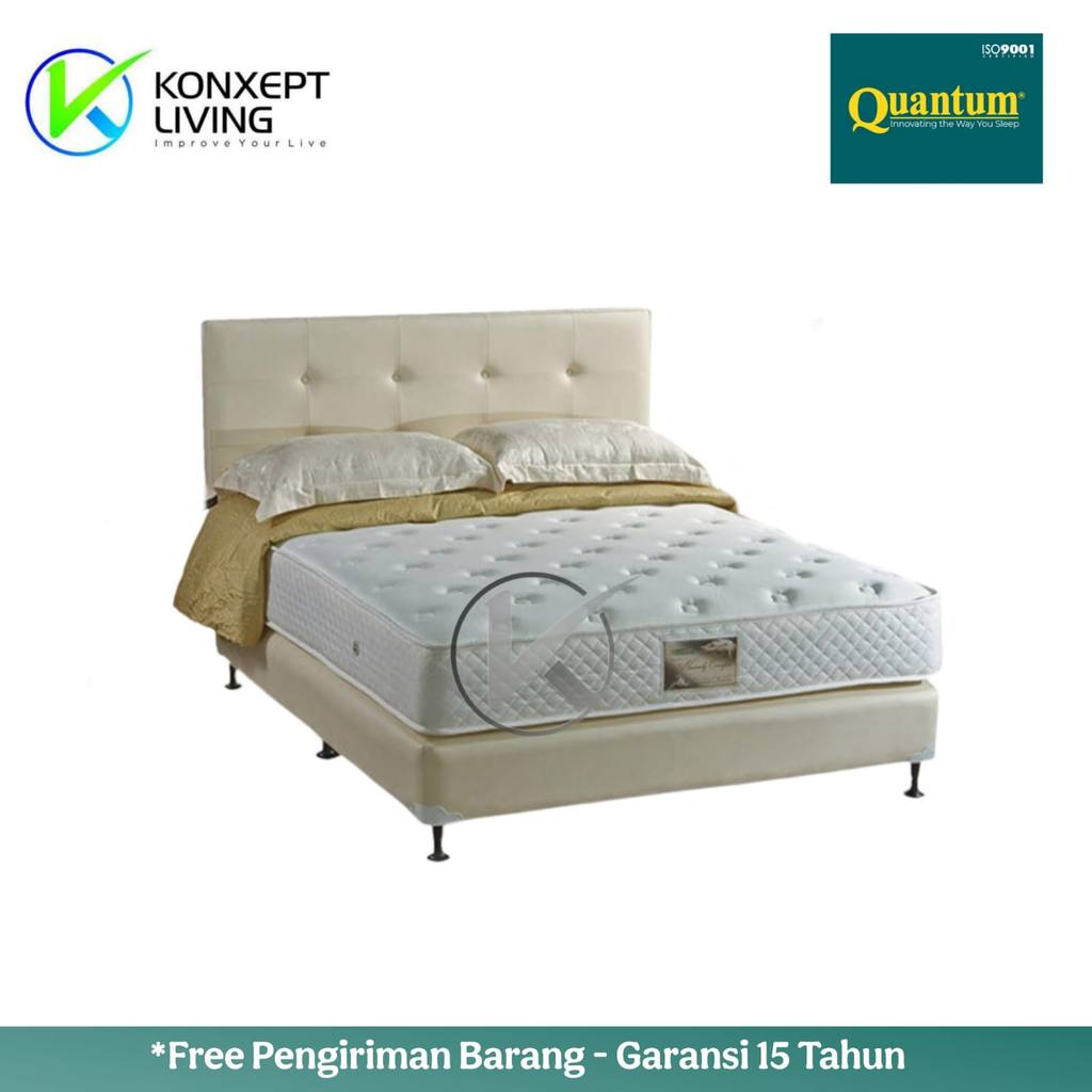 Quantum Springbed Heavenly Comfort Sandaran Mawson Ukuran 180x200 Fullset