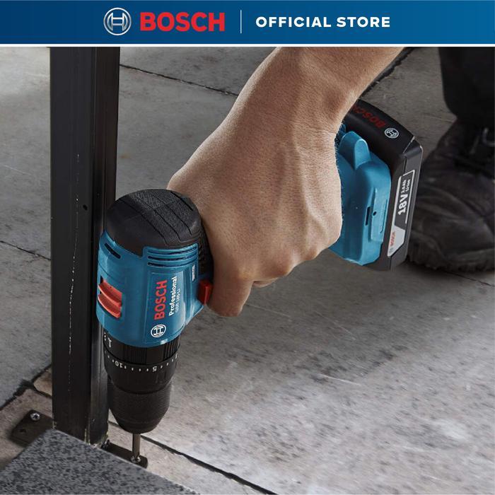 Bosch Brushless Impact Drill 18V Gsb 185-Li Battery Bor Batre 1 Battery Torsi