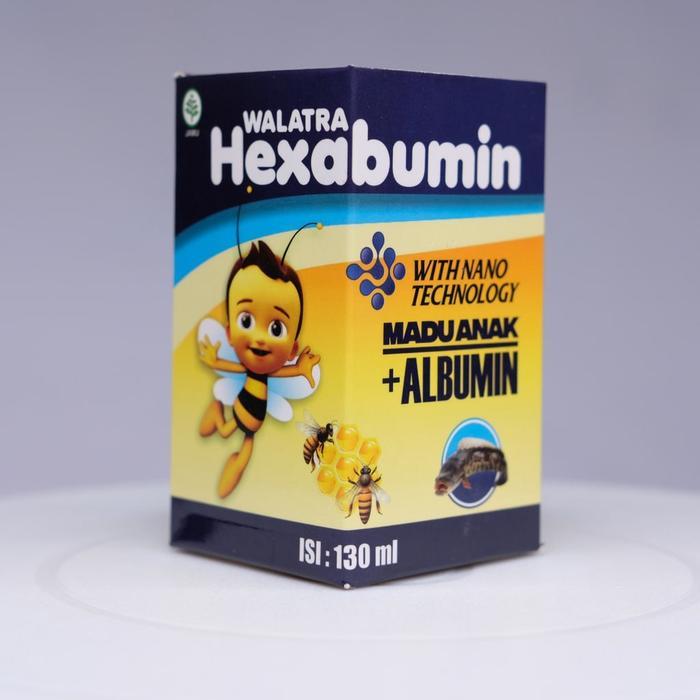 Hexabumin - Pengempis Amandel Bengkak, Penghancur Amandel Anak, Radang Amandel Anak, Madu Anak -