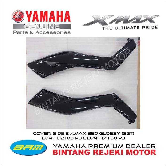 Cover, Side 2 Xmax 250 Glossy (Set) B74-F1721-00-P3 & B74-F1711-00-P3