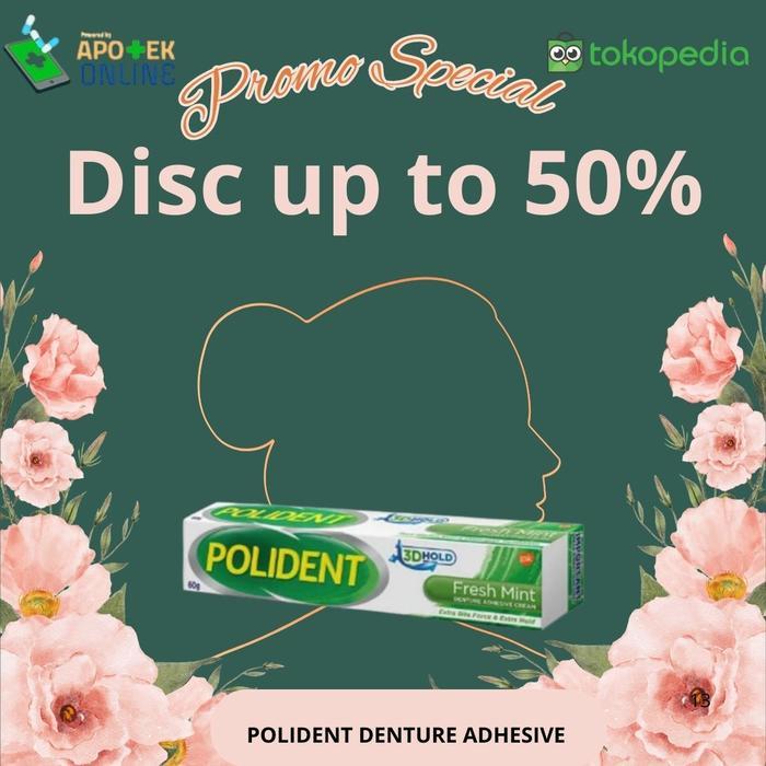 Polident Denture Adhesive 60Gr