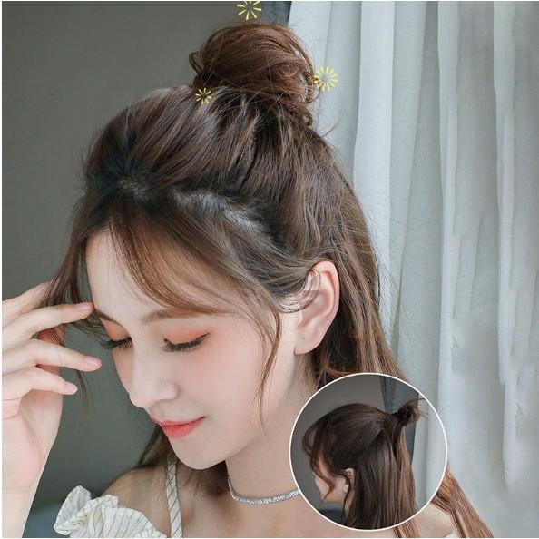 Jepit Sanggul Rambut Korea / Jepit Acak / Sanggul Jepit Moderen Sanggul Rambut Palsu / Jepitan