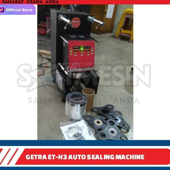 ET-H3 GETRA FULL AUTOMATIC CUP SEALER MACHINE / CUP SEALER OTOMATIS