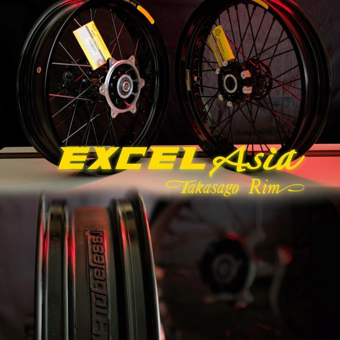 VELG EXCEL TAKASAGO ASIA RIM BARTUBLES SUPERMOTO - 300/350, wr155