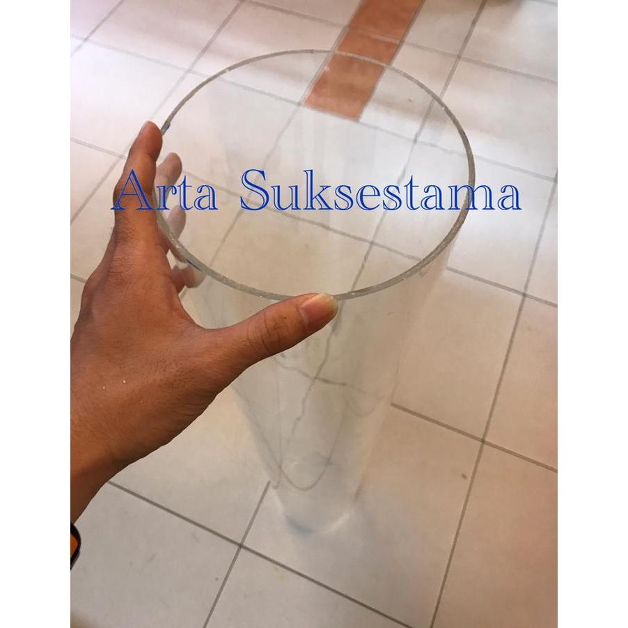 Pipa Akrilik OD 15cm tbl 5mm / Custom Acrylic Pipa Tabung