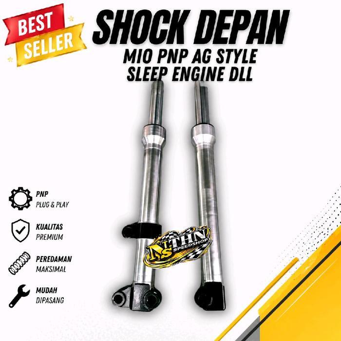 Shock Depan Sleep Engine Ag Style Bahan Mio Set Baru Bhotom Shock Depan Mio