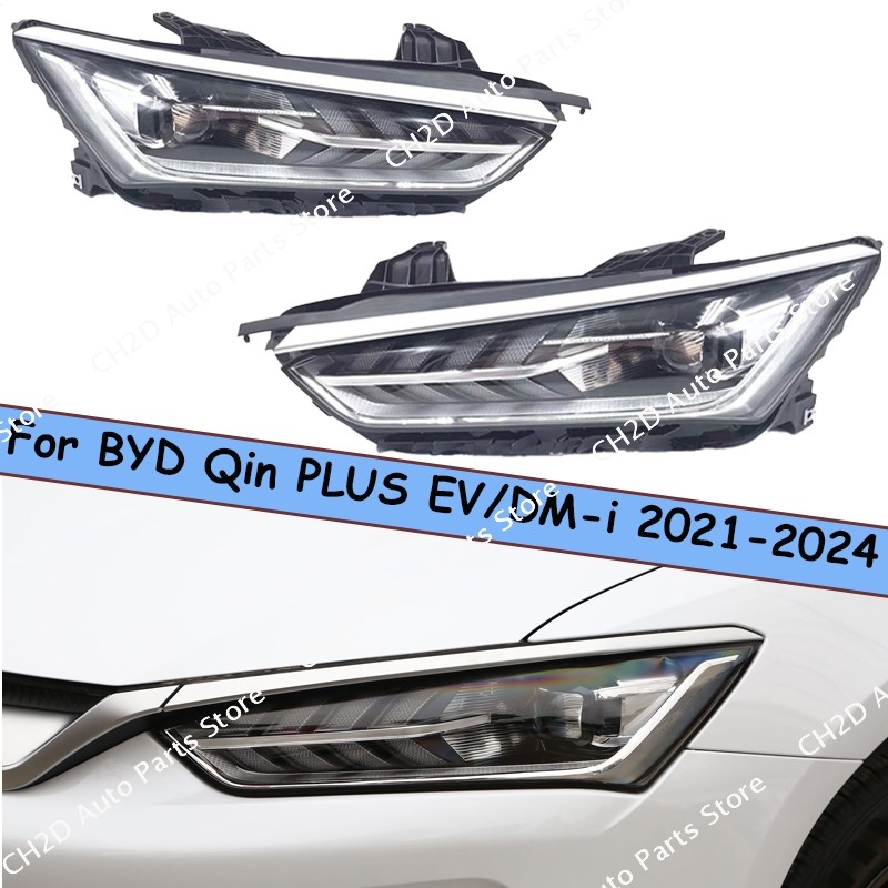 For BYD Qin PLUS EV/DM-i 2021-2024 Headlights, Turn Signals, High Beams, Assemblies Automotive
