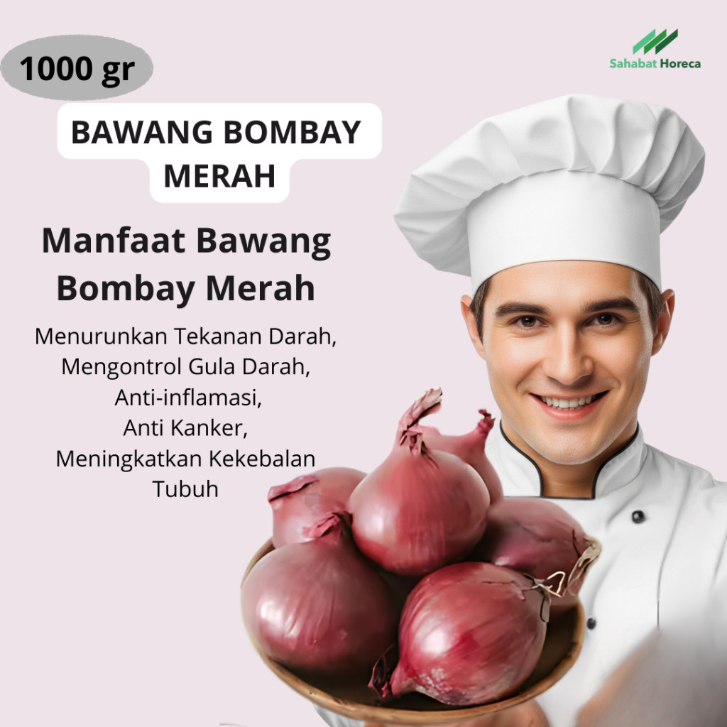 Bawang Merah India/Peking, Bawang Bombay (Besar, Kecil, Merah)  - 02 Instant Sameday Lebih Segar
