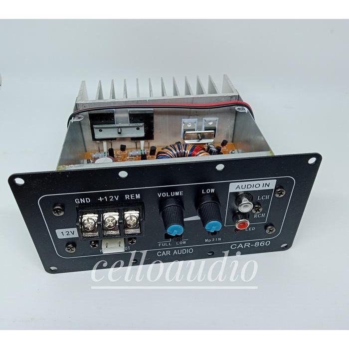 Mesin Basstube Aktif Car-860 Power Kit Aktif 12 Volt