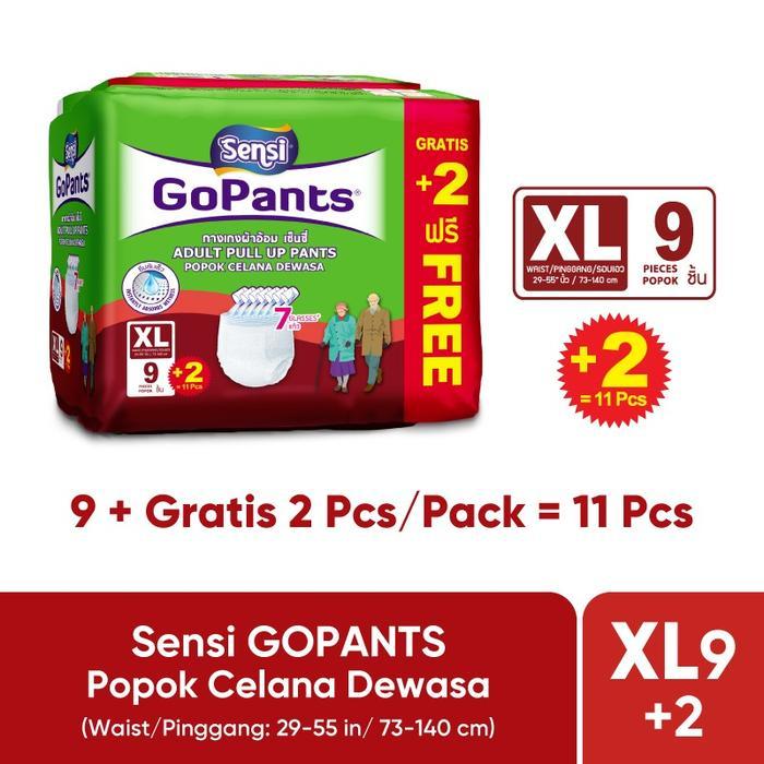 Ready SENSI GOPANTS XL9+2