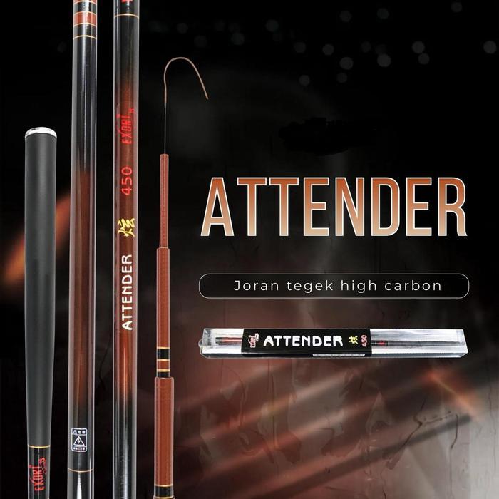 Tegek Pancing Exori Attender Bahan Carbon Terlaris