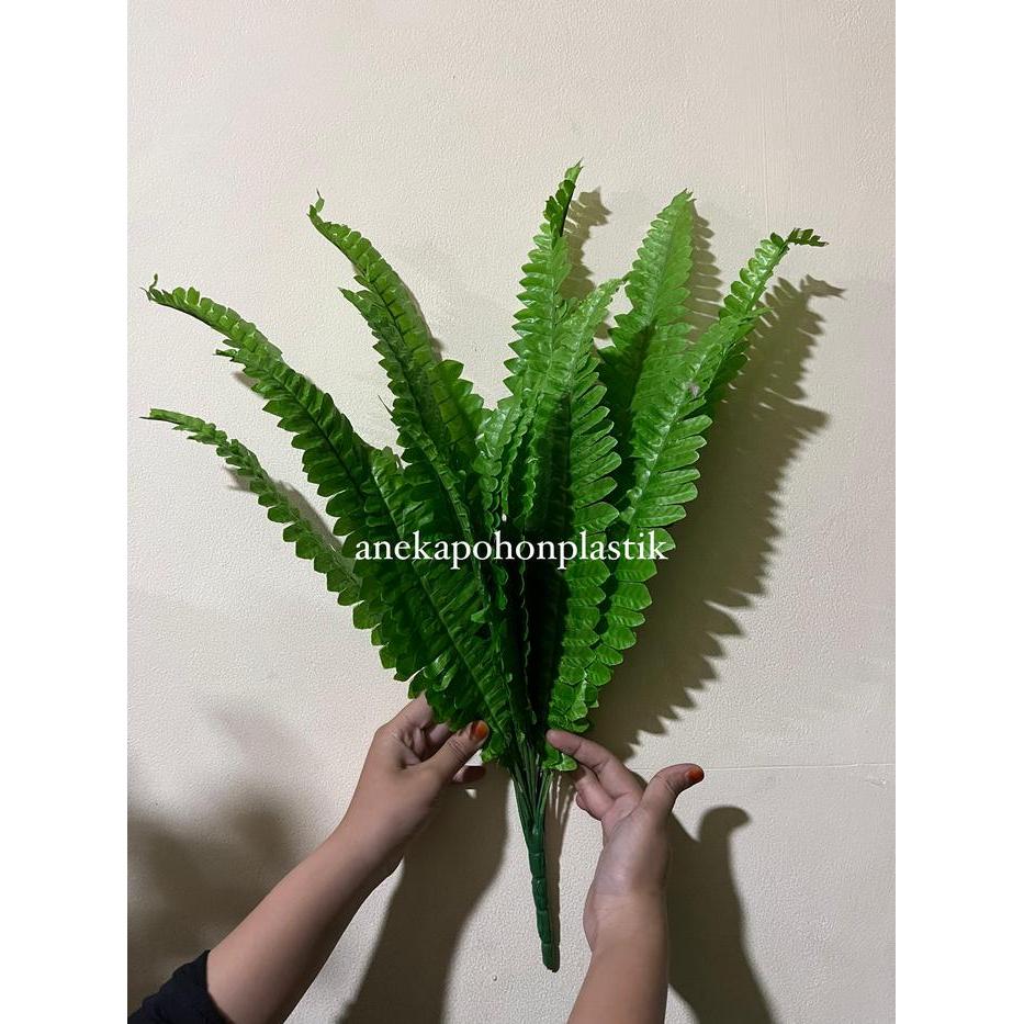 Daun Hias Artifiicial Pakis Group Plastik Hiasan Rumah Aesthetic