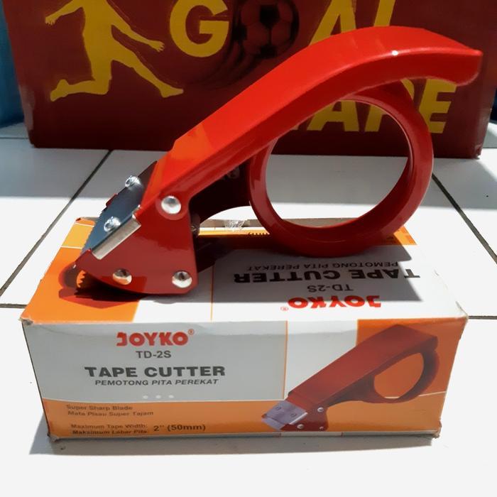 Tape dispenser besi / Tape cutter besi / Pemotong lakban