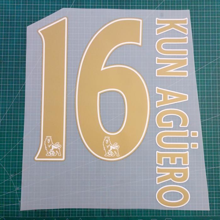 Promo Nameset Kun Aguero 16 Gold Season 13-16 Poly Hk