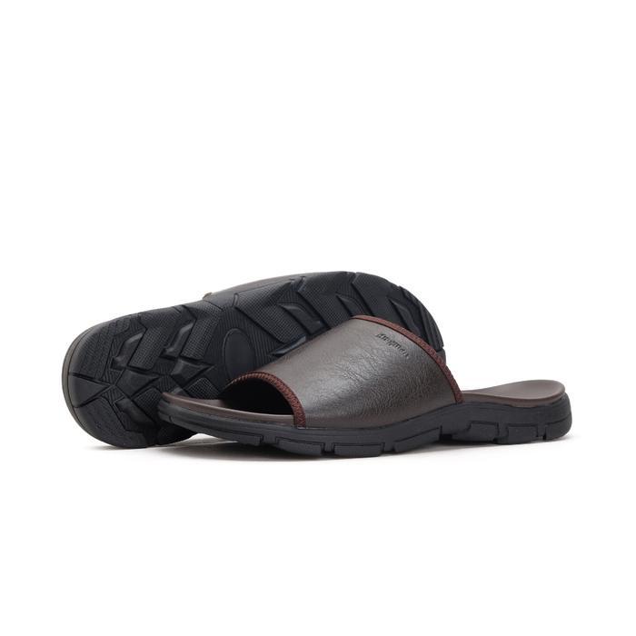 Laviola - Kingman Sandal Pria Kekinian Curtis Premium Original Sandal Kulit Pria Kualitas Import -