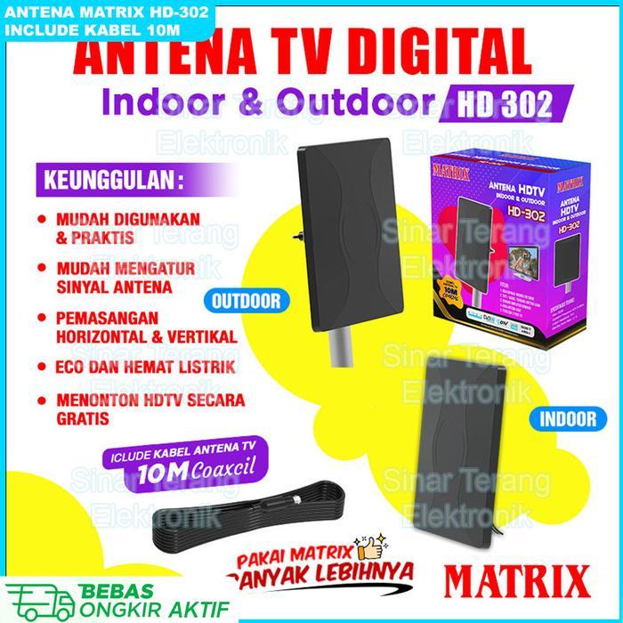 Antena TV Digital Matrix HD 302