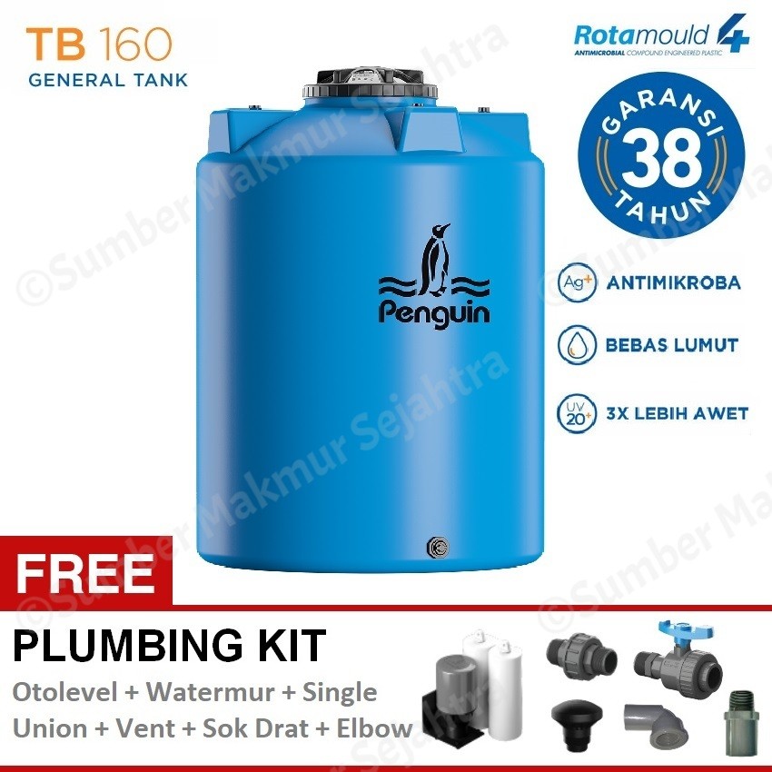 Penguin Toren / Tandon / Tangki Air 1550 Liter - TB 160