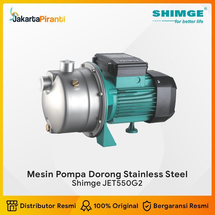 shimge Jet 550 Pompa Air Semi Jet Stainless Steel