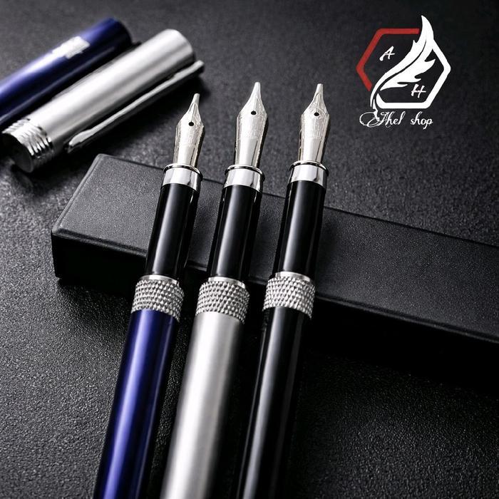 kalam kaligrafi pen ijazah fountain pen nib 0,8 mm Pena Stainless Tinta isi