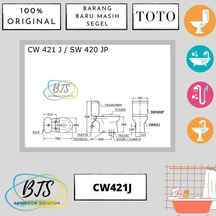 TOTO CW421 / CW421J + TCW07S ECO WASHER
