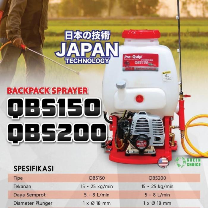 Sprayer Mesin Semprot Hama PROQUIP 15 LITER Semprot Hama Bensin Q Best