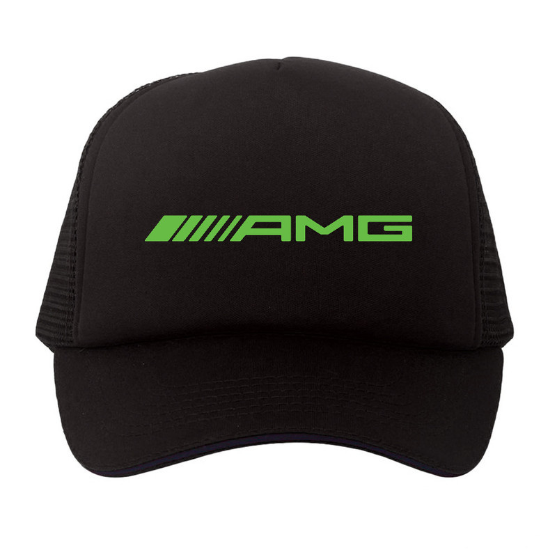 Topi Trucker Mercedes Amg logo