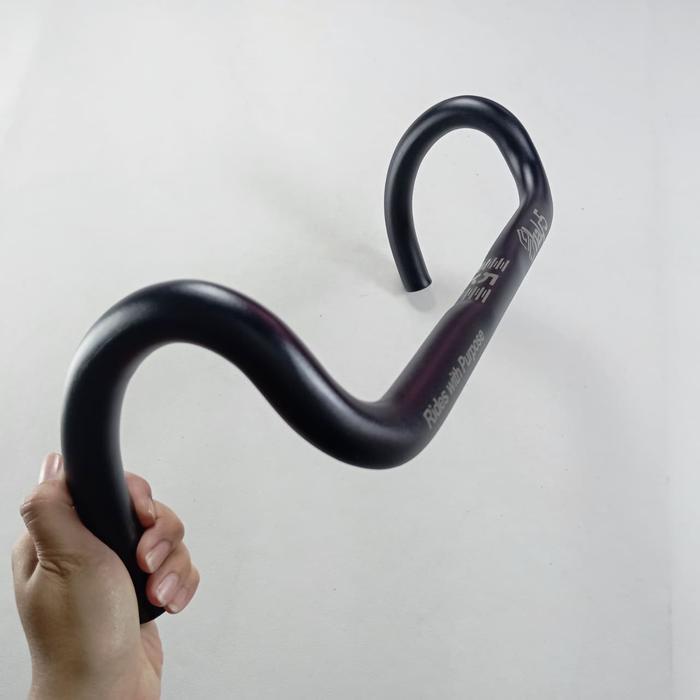Dropbar Bulat Round Gt Half5 25.4 Os 31.8 380 400 420 38 40 42 Stang Flare 20 Balap Gravel Syte
