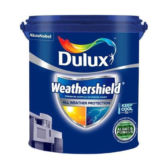 DULUX WEATHERSHIELD BRILLIANT WHITE 20L