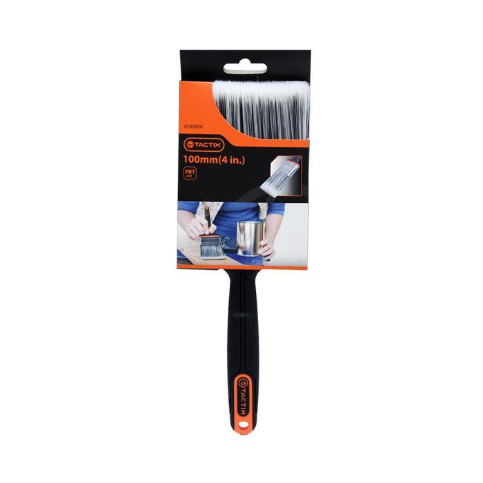 Azko Tactix Kuas Cat Polyester 10 Cm Brush Wall Paint Polyester Alat Cat Dinding Kuas Tembok