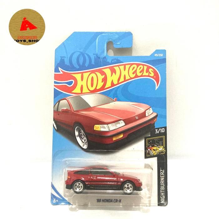 HOTWHEELS - 88 HONDA CRX MERAHH