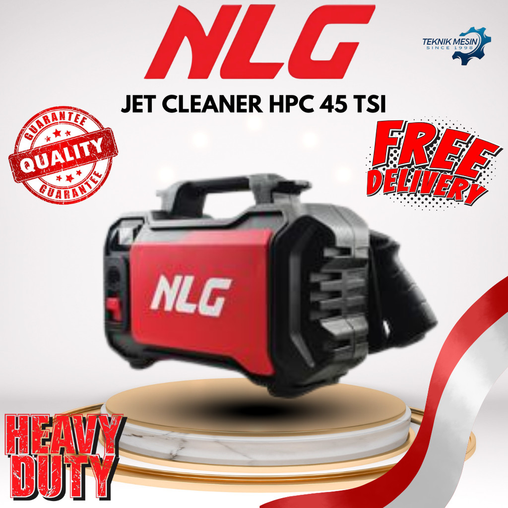 NLG JET CLEANER HPC 45 TSI / STEAM JET CLEANER / ALAT CUCI MOBIL DAN MOTOR / STEAM JET ELEKTRIK