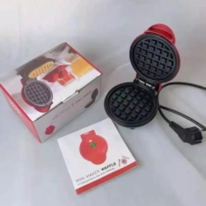Waffle Maker Mini Elektrik / Mesin Pembuat Waffle Pizza Mini