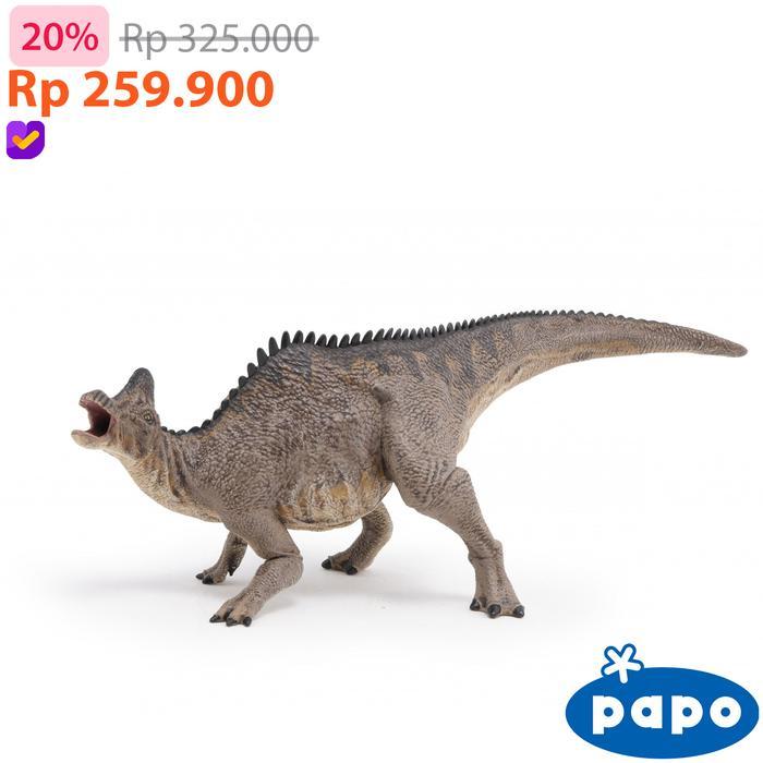 Papo Corythosaurus - Dinosaur Model Original Koleksi Figure Mainan Hewan High Quality 55099