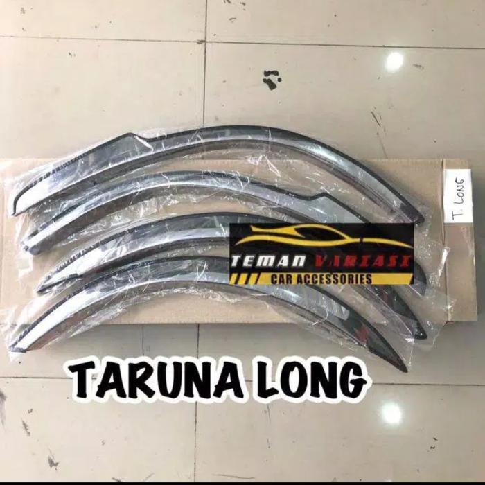 LIST LIS ATAS BAN OVER FENDER TRIM MOBIL DAIHATSU TARUNA LONG STAINLES PREMIUM