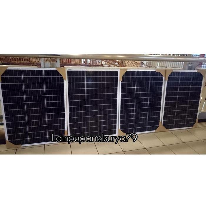 Panel Surya 400WP Mono Free packing Kayu