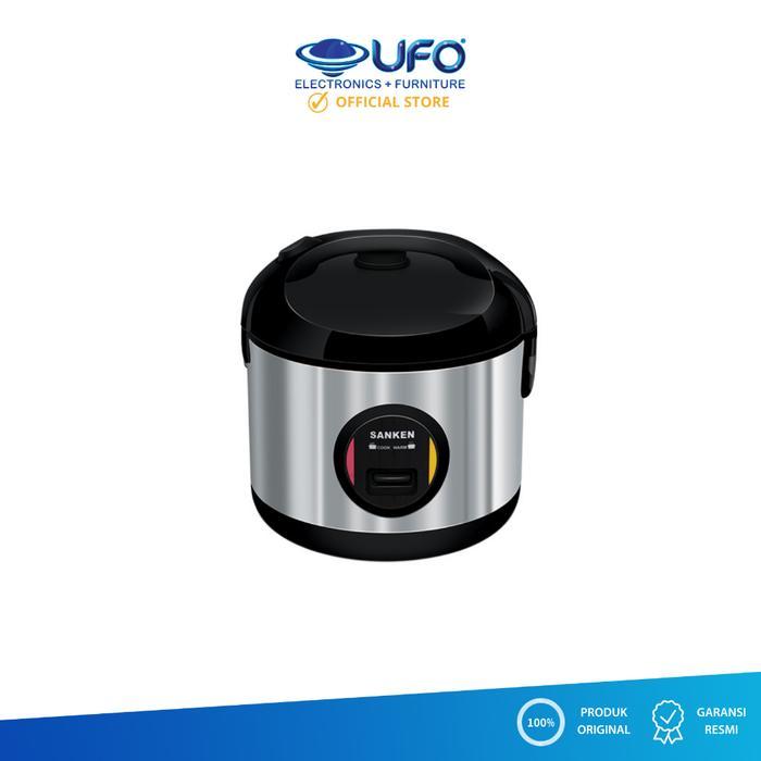Rice Cooker Sanken Stainless Steel 2 Liter SJ3030BK Magic Com 2L