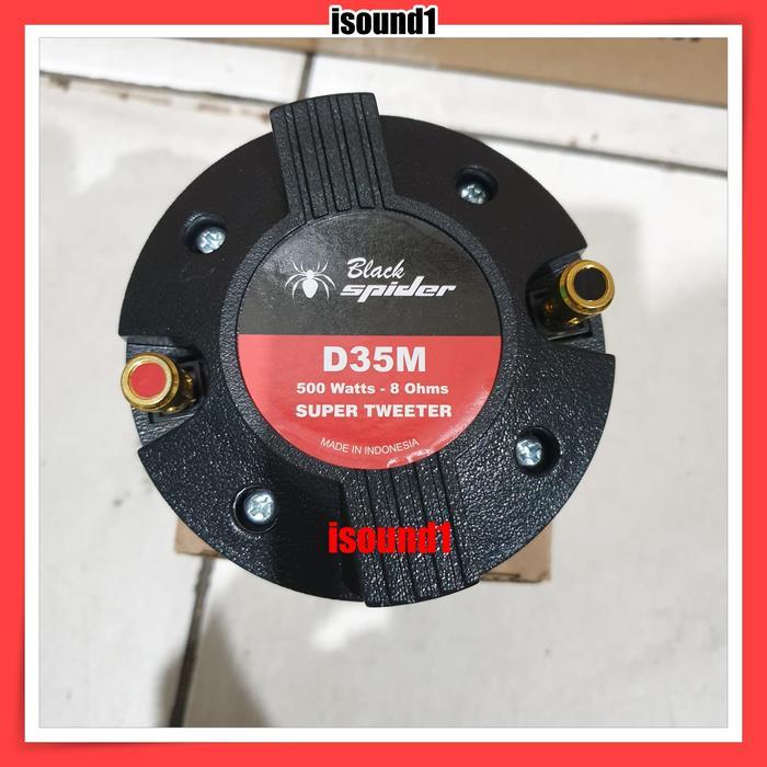 Driver Tweeter Twiter Tweter Blackspider Bs D35M Original Terbaik