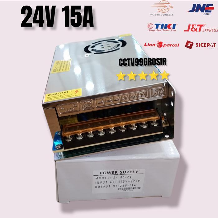 New Power Supply 24V 15A Switching