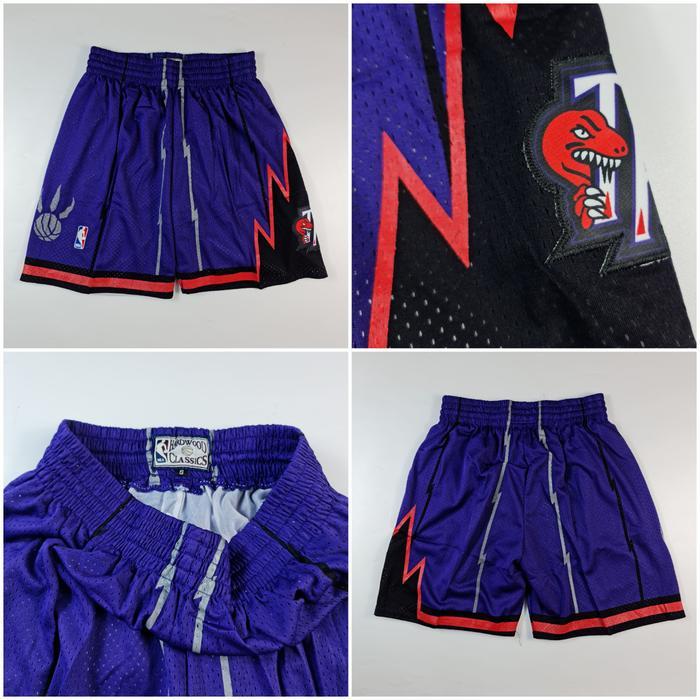 TERBARU Celana Basket Classic NBA Toronto Raptors Ungu HWC BISA GRAB