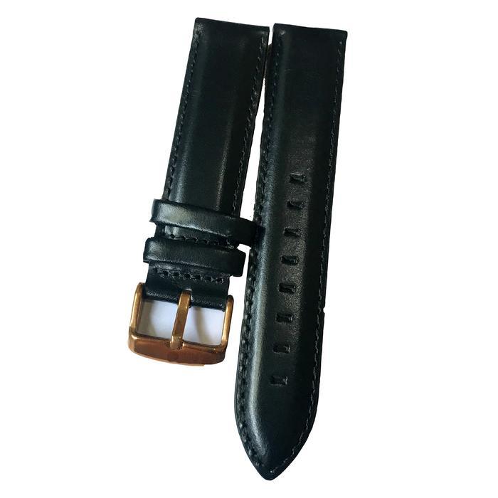 Tali Jam Tangan DW Hitam Classic Shefield Strap Hanna Martin Christie - Elegan Silver Stainless