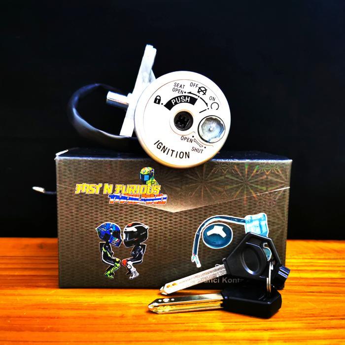 Kunci kontak Mio M3 / Mio Z / Mio S / Mio 125 Assy model batman key set Yamaha anti maling