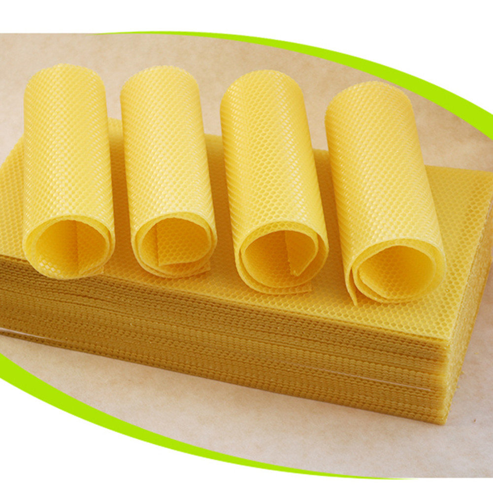 19.5*33cm Beeswax Sheets Beeswax Sheets For Beehive Frames Natural Beeswax Pure Beeswax