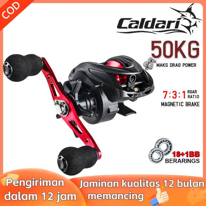 Falcon Fishing - Indonesia SpotBaitcast Reel Mesin Pancing Rod Gulungan Pancing Baitcasting
