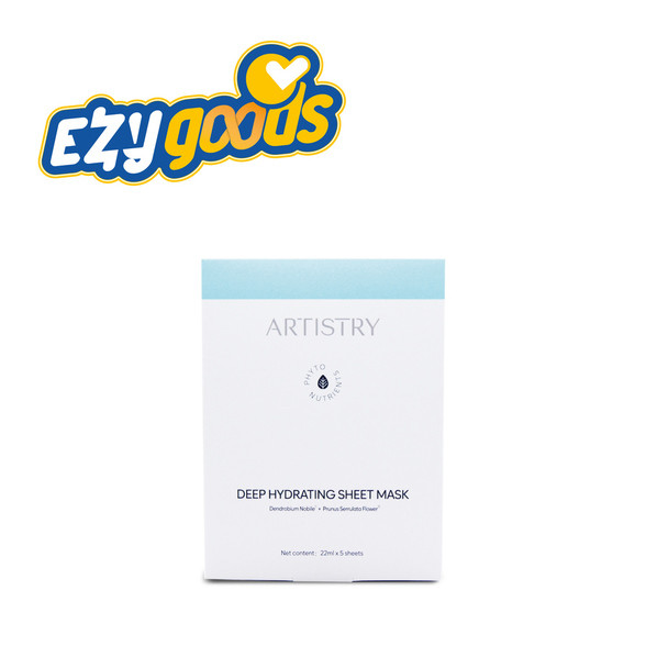 AMWAY ARTISTRY Deep Hydrating Sheet Mask 22 ml x 5 sheet Skincare Wajah Original