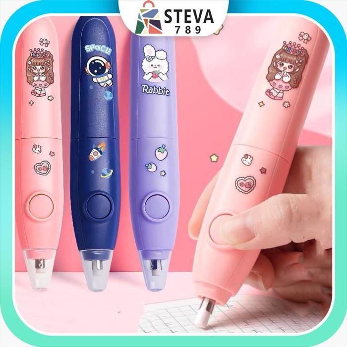Menghapus bekas pensil/pena penghapus elektrik/penghapus otomatis/penghapus pensil